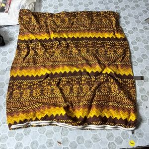 Vintage Patterned Boho Zip Up Pillow Case